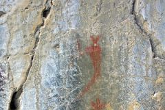 06 Ancient Pictograph At Banff Grotto Canyon In Winter.jpg